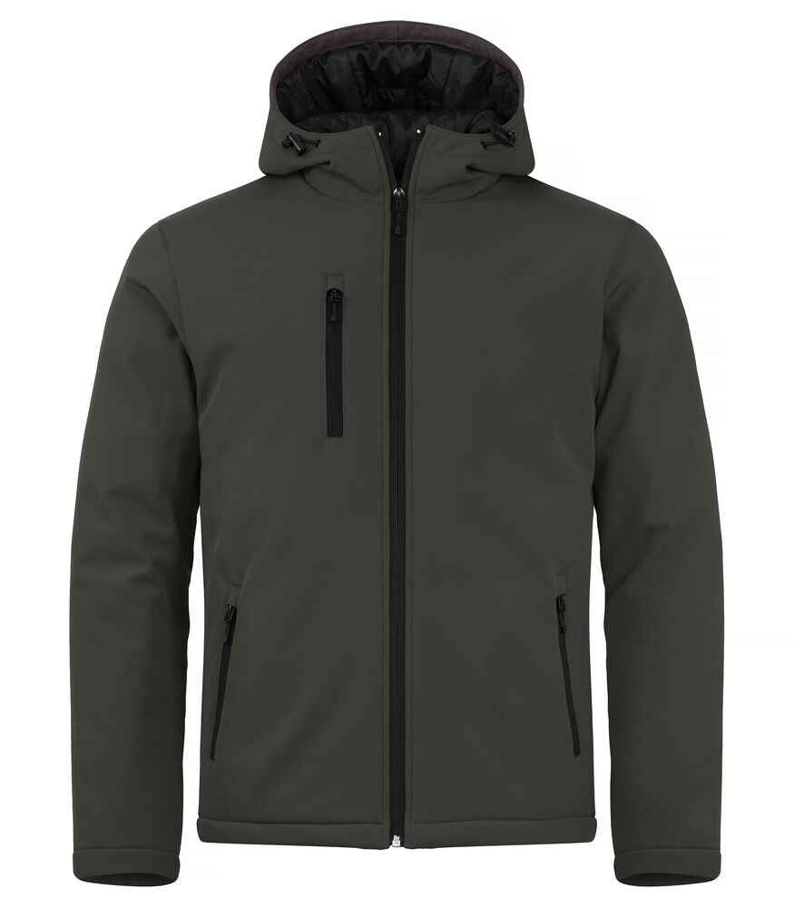 020952 945 PaddedHoodySoftshell DarkGrey front