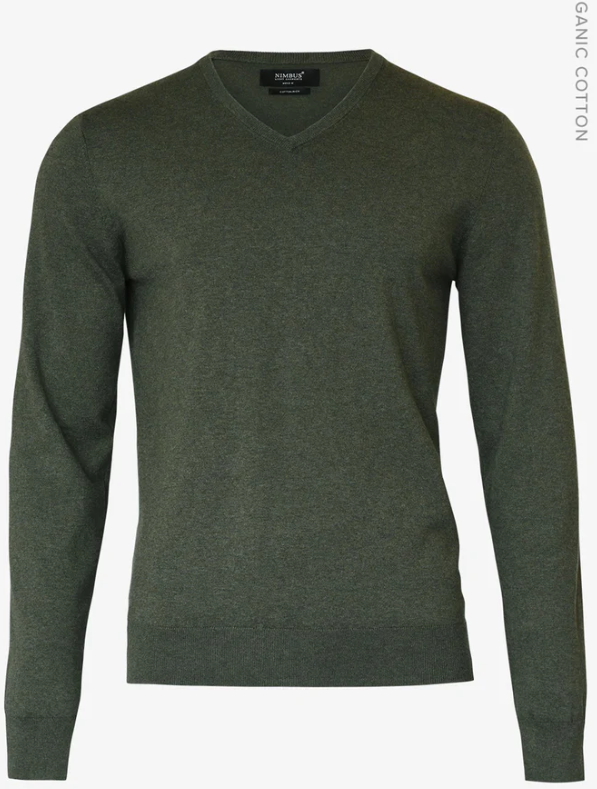 brighton olive vneck