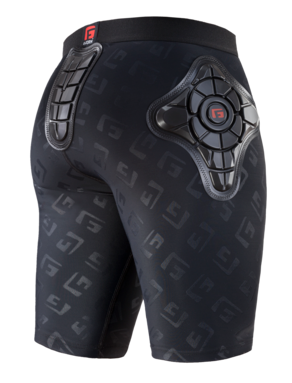 compression shorts pro x g form black back