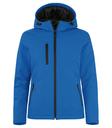 020953 55 PaddedHoodySoftshellLadies RoyalBlue front